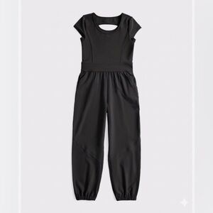 Abercrombie Kids YPB Black Athletic Jumpsuit 11/12 Active One Piece
